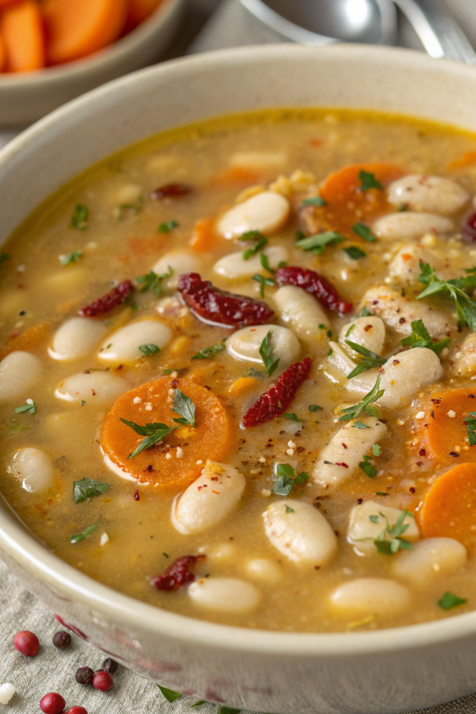 Tuscan White Bean Soup Recipe