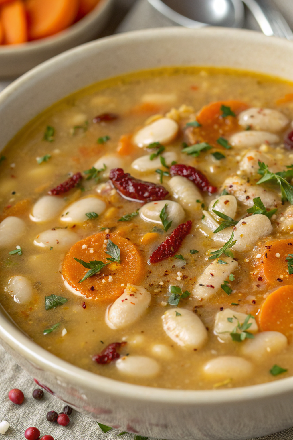 Tuscan White Bean Soup Recipe