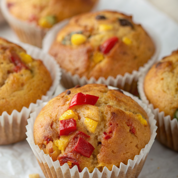 Zucchini Cheese Muffins Recipe