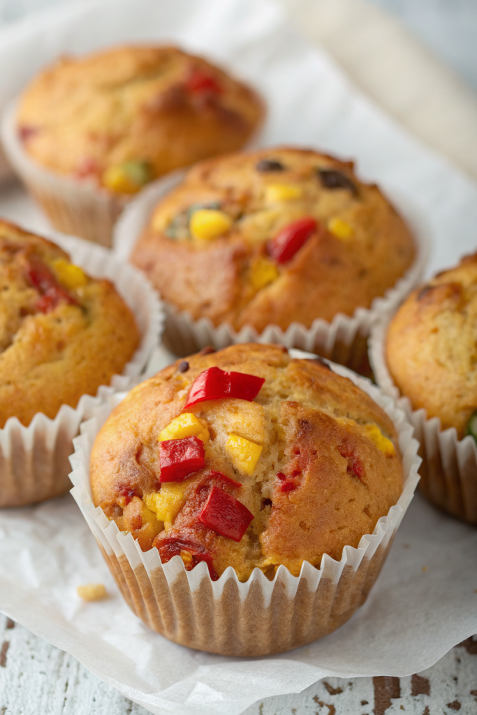 Zucchini Cheese Muffins Recipe