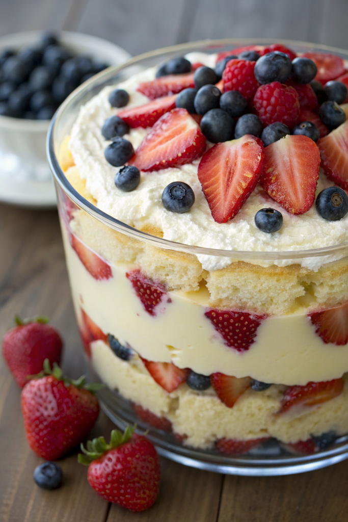 Angel Food Berry Trifle Recipe