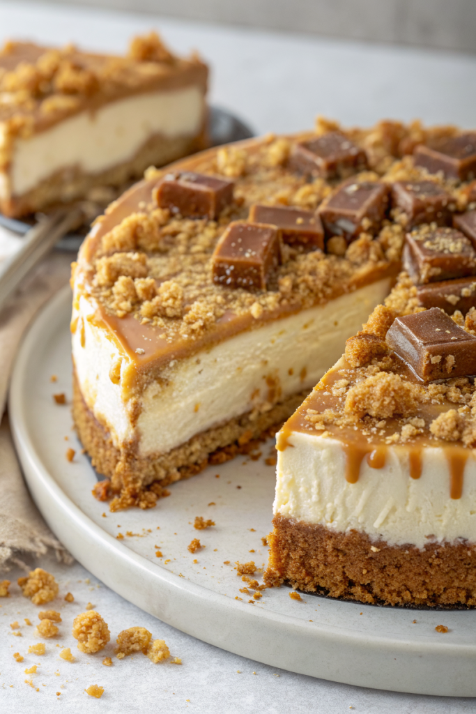Apple Crumble Cheesecake Recipe