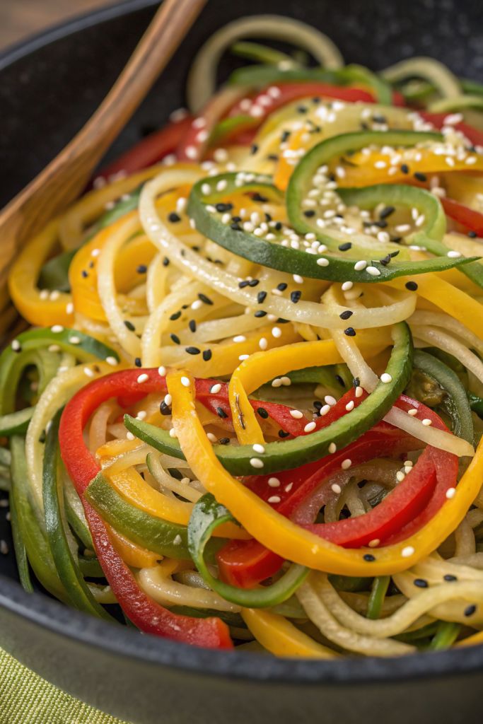 Asian Zucchini Noodles Recipe