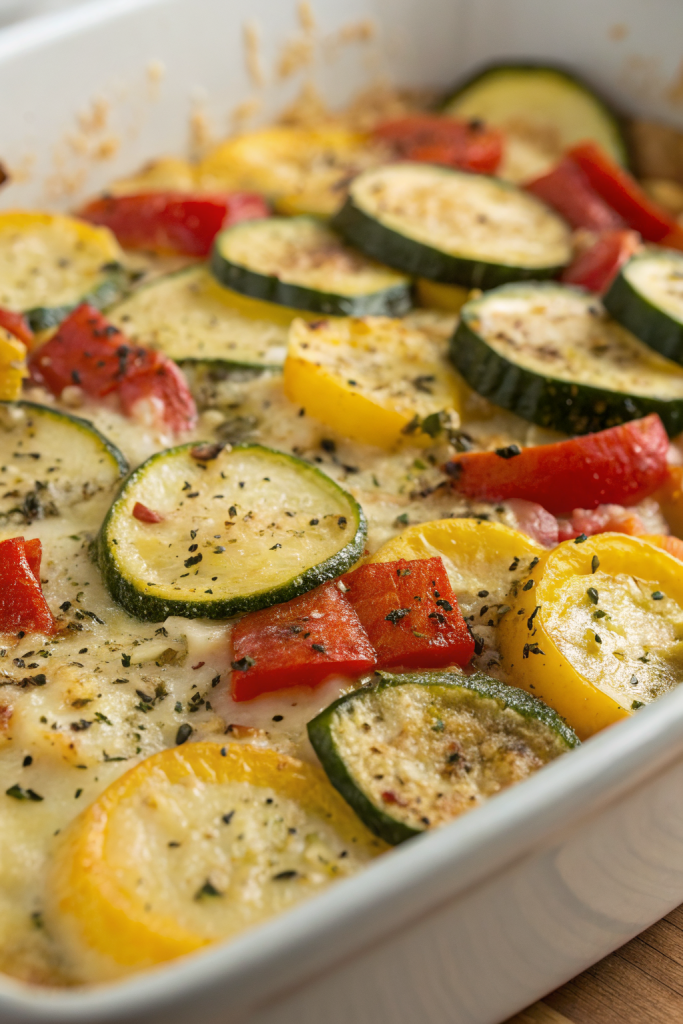 Baked Zucchini and Cheese Recipe