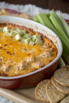 Buffalo Chicken Dip Sliders