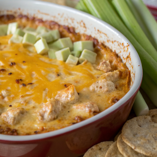 Buffalo Chicken Dip Sliders