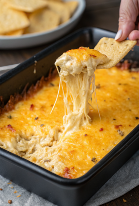 Buffalo Chicken Dip Stove Top