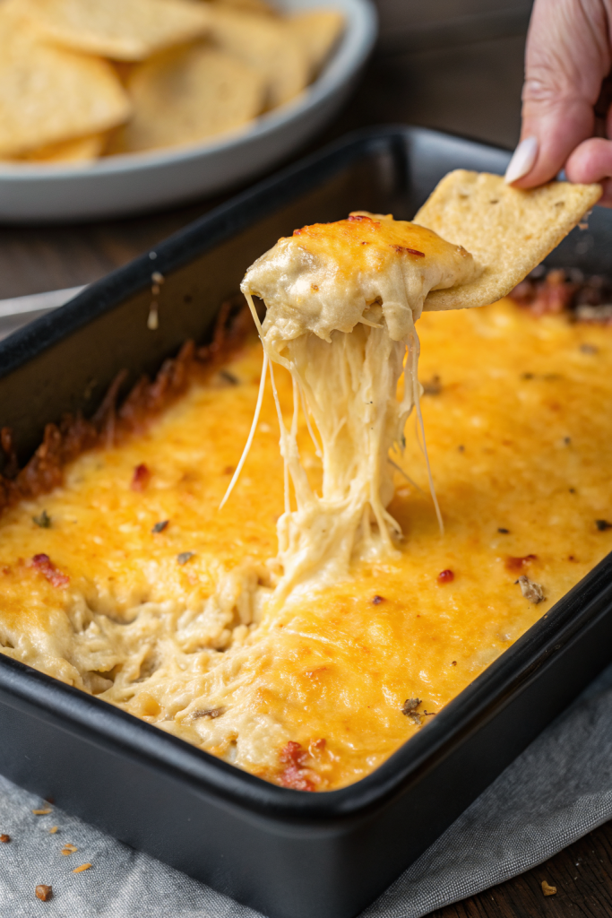 Buffalo Chicken Dip Stove Top
