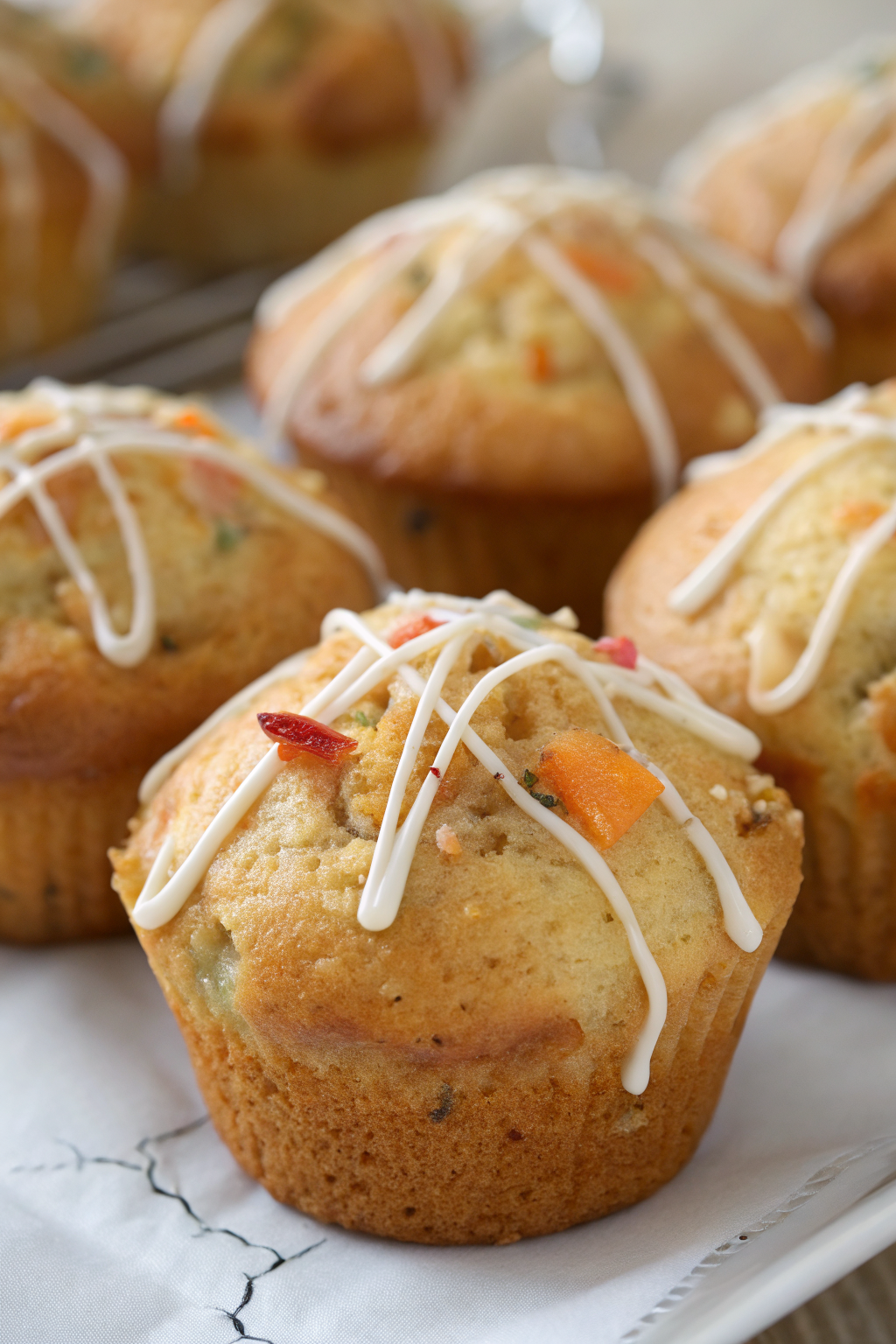 Carrot Cake Zucchini Muffins Recipe