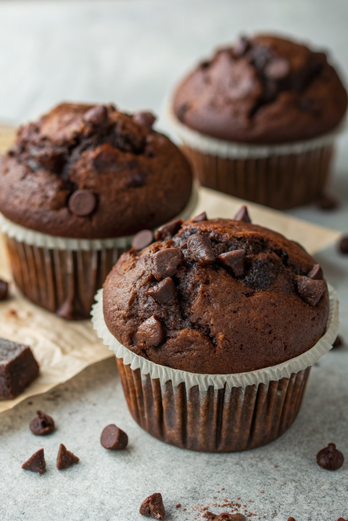 Chocolate Zucchini Muffins Recipe