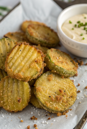Crispy Fried Pickles Recipe