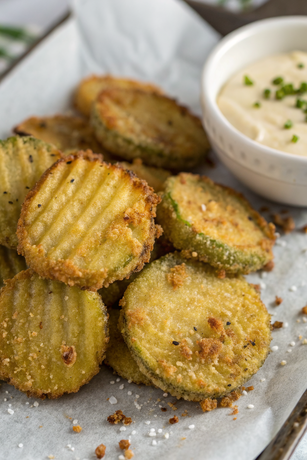 Crispy Fried Pickles Recipe