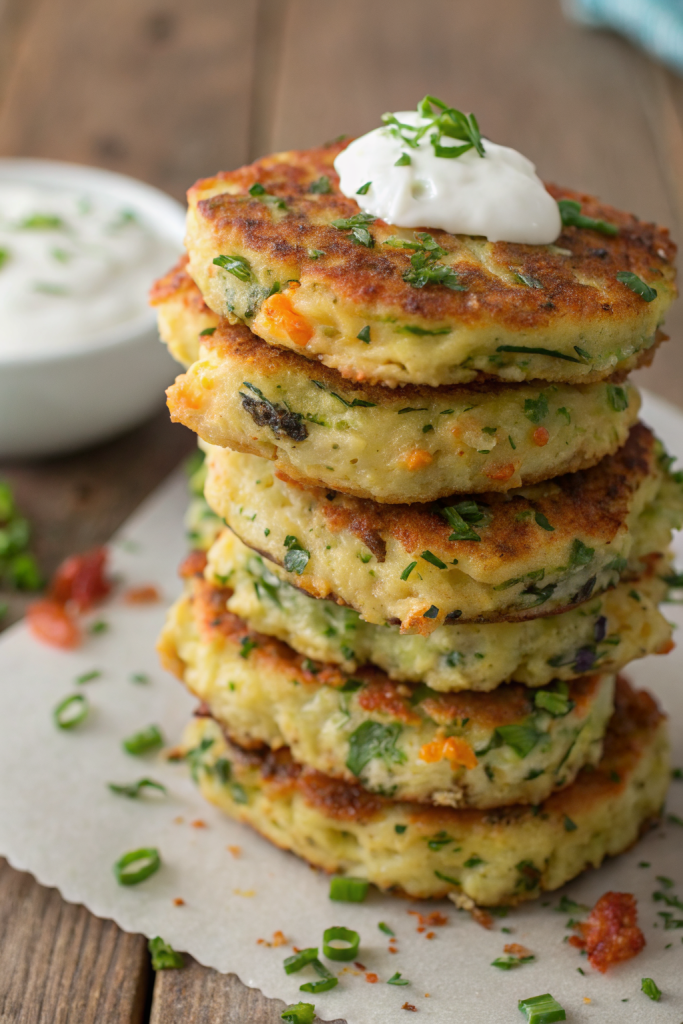 Crispy Zucchini Pancake Recipe
