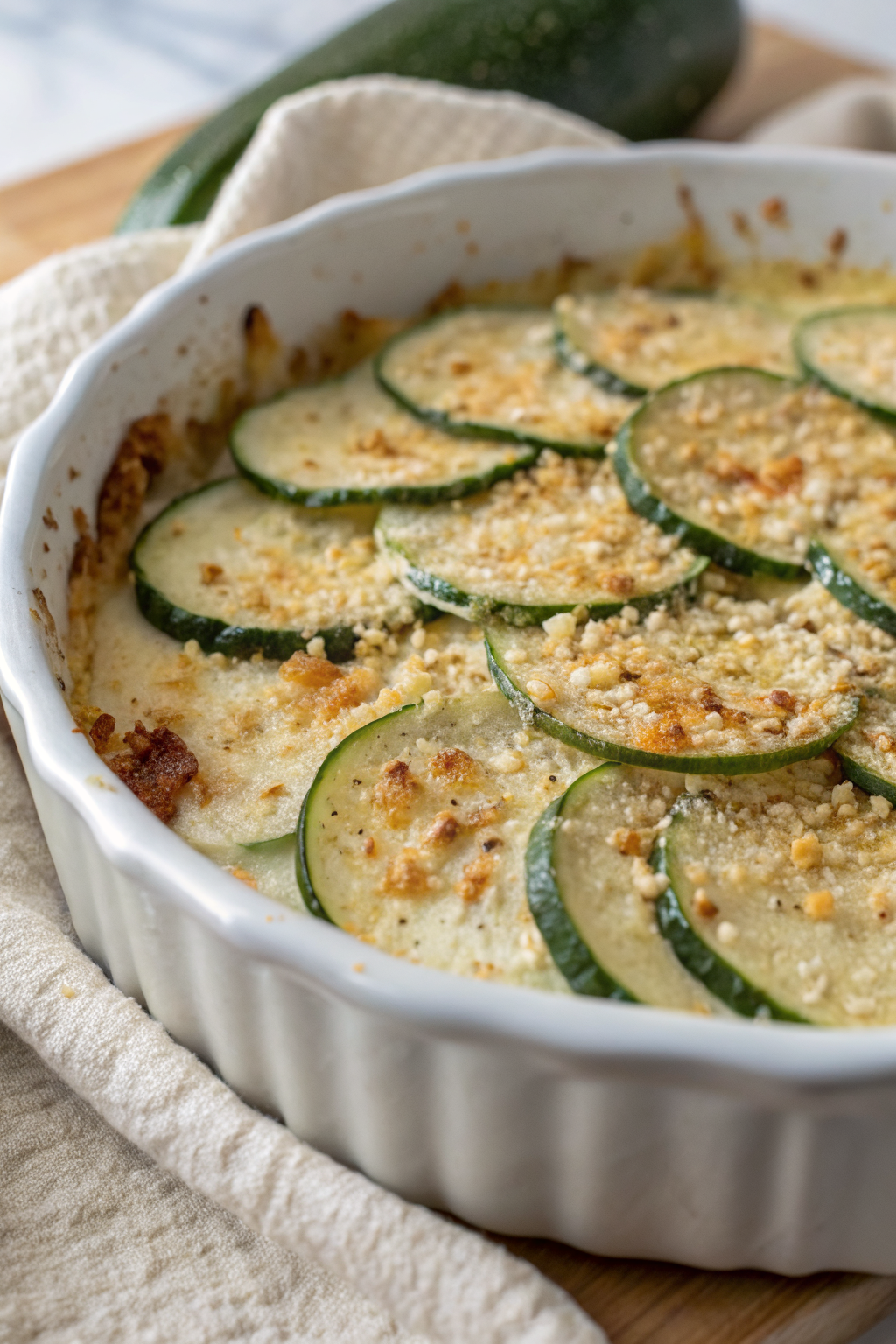 Easy Cheesy Zucchini Casserole Recipe