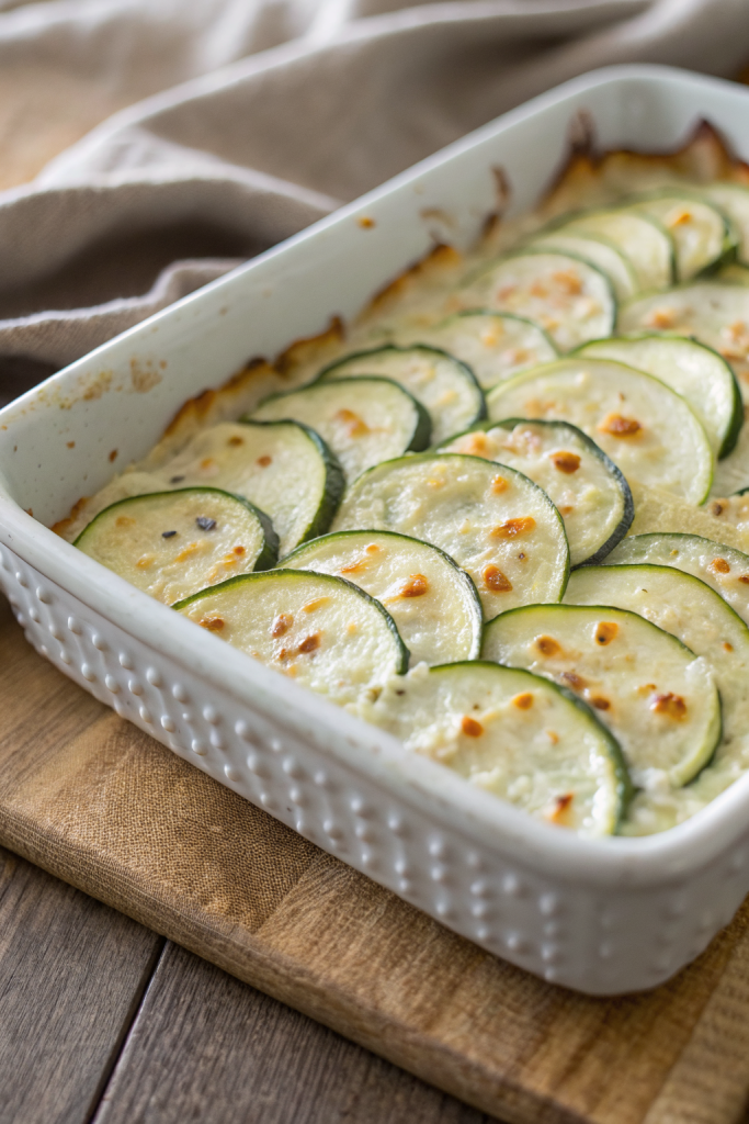Easy Zucchini Au Gratin Recipe