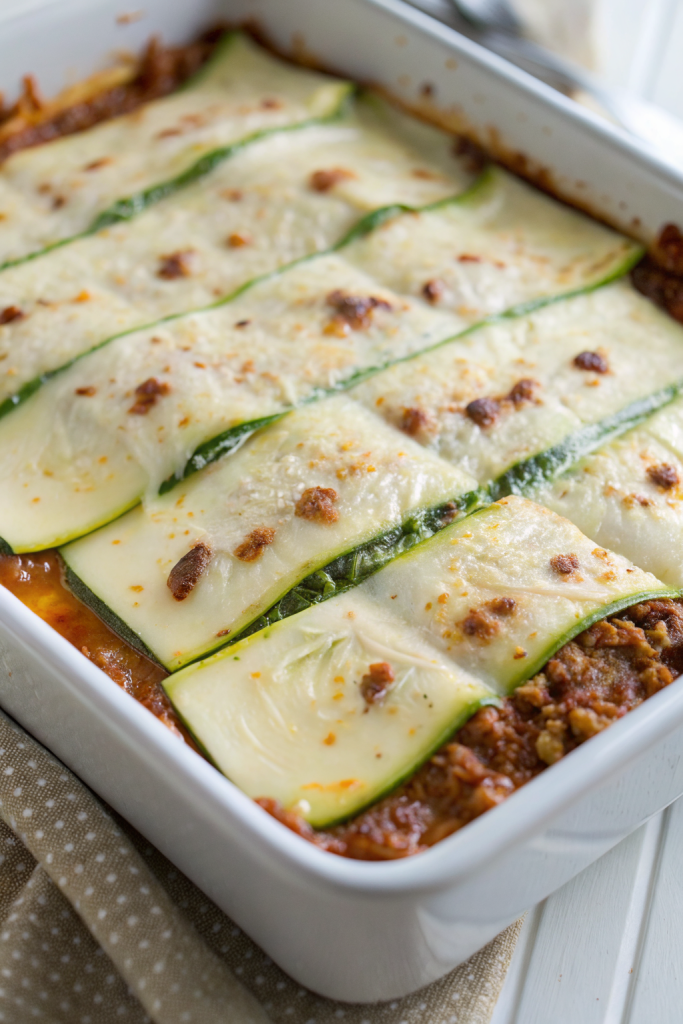Keto Zucchini Lasagna Recipe