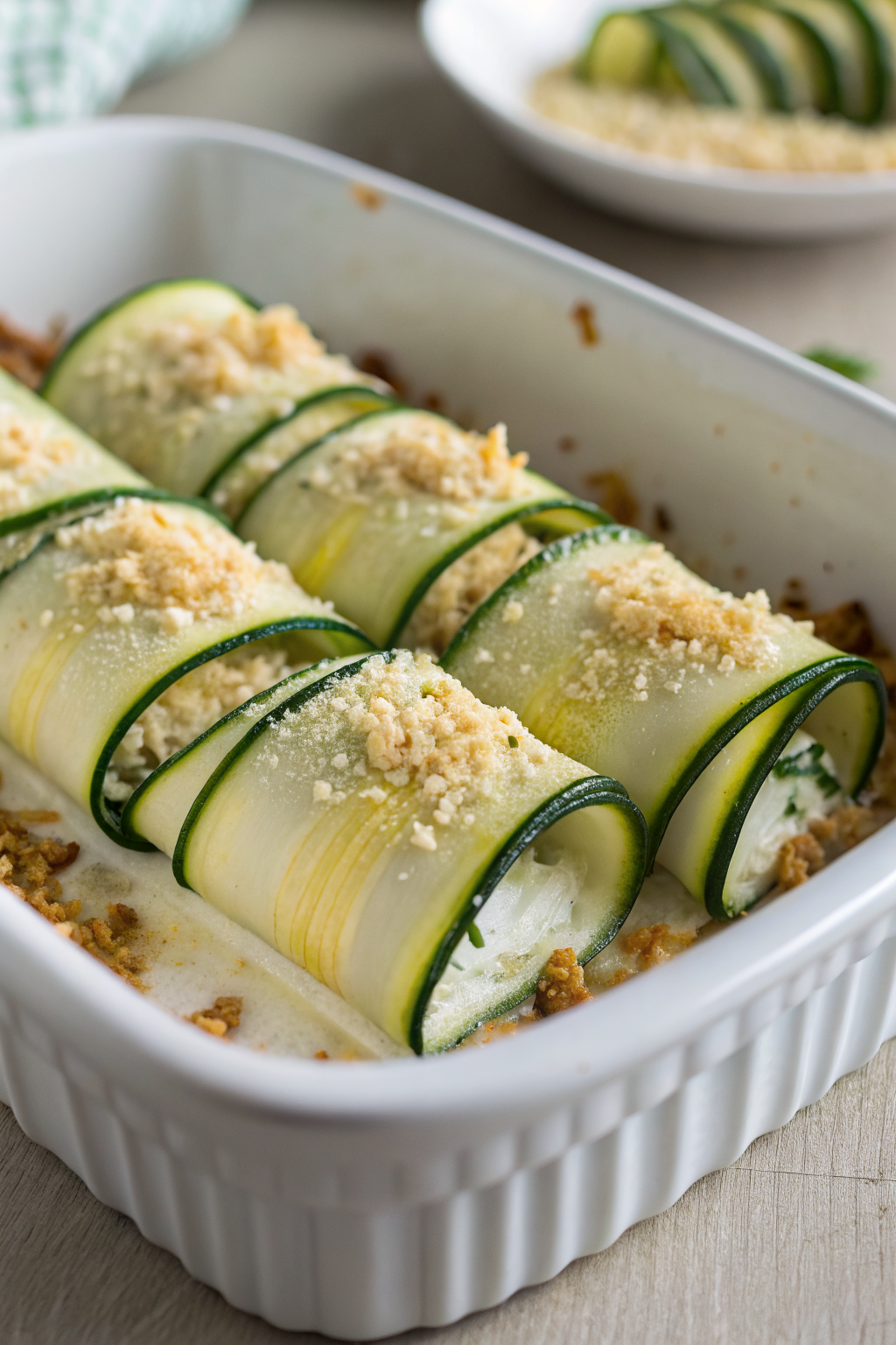Prosciutto and Cheese Zucchini Roll Ups Recipe