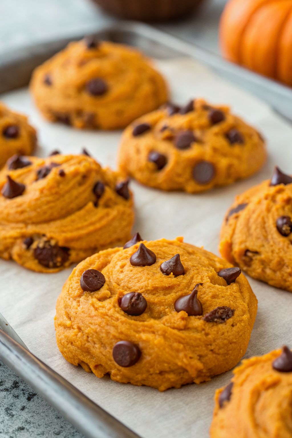 Pumpkin Chocolate Chip Cookies Recipe