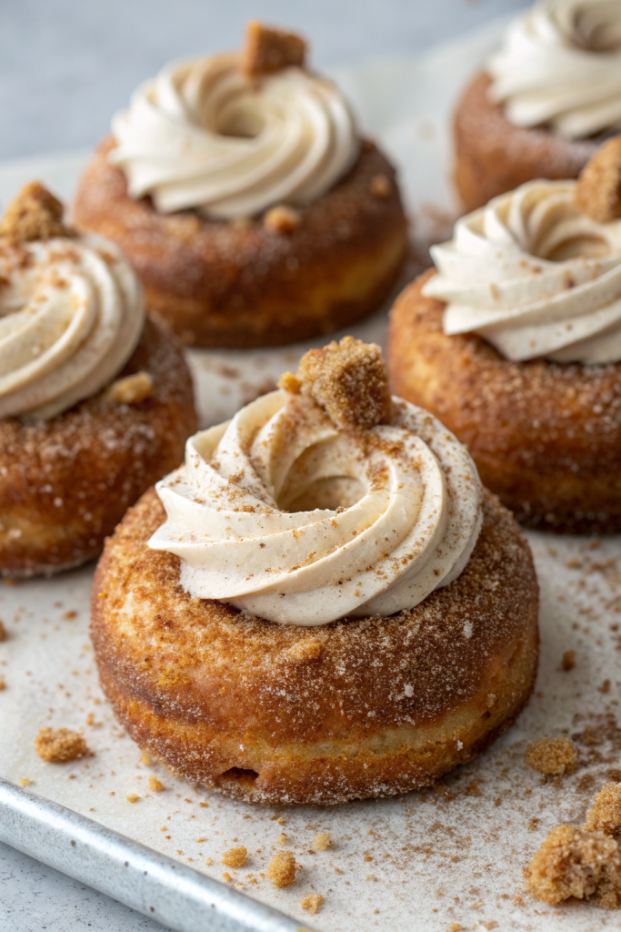 Pumpkin Spice Cheesecake Doughnuts Recipe