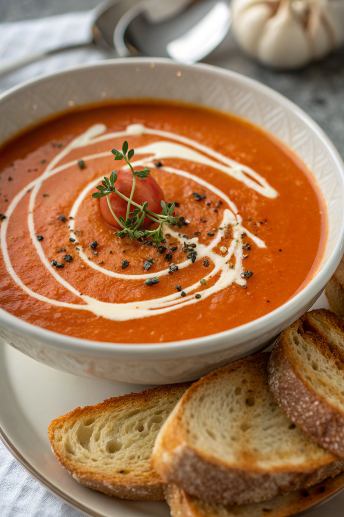 Tasty Roasted Tomato Soup Recipe