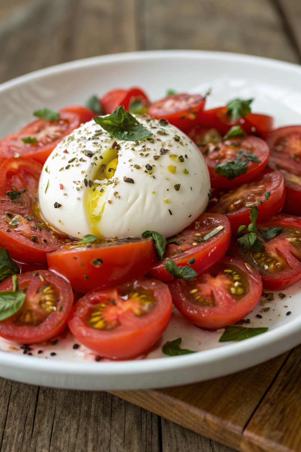 Tomato Burrata Salad