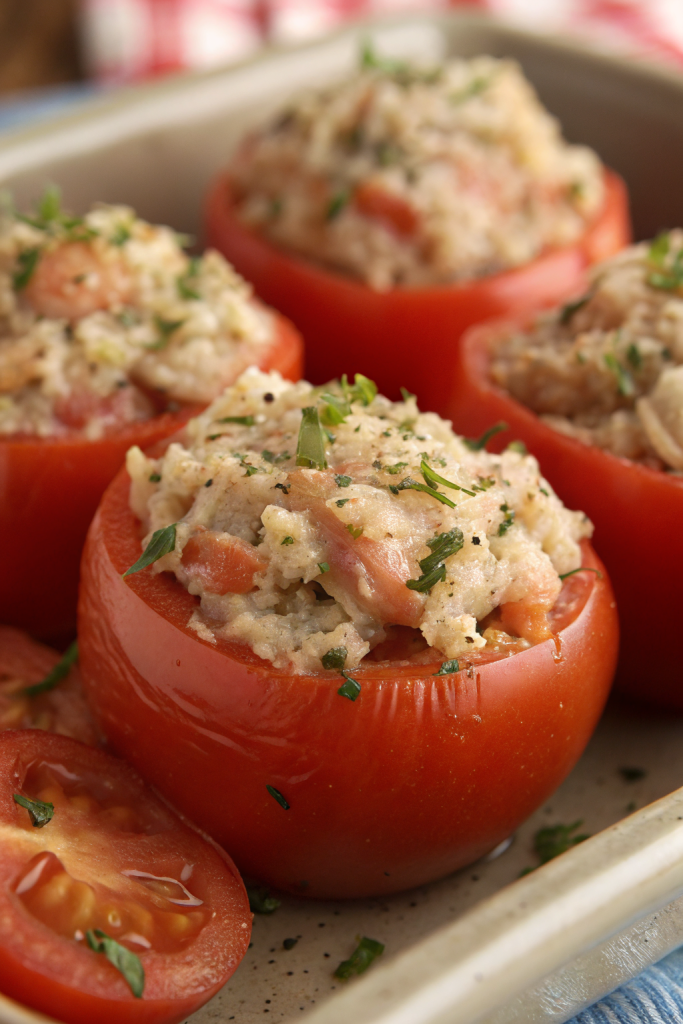 Tomatoes with Breadcrumbs and Herbs Recipe