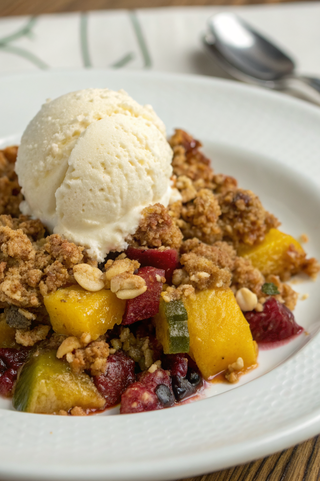 Zucchini Apple Crisp Recipe