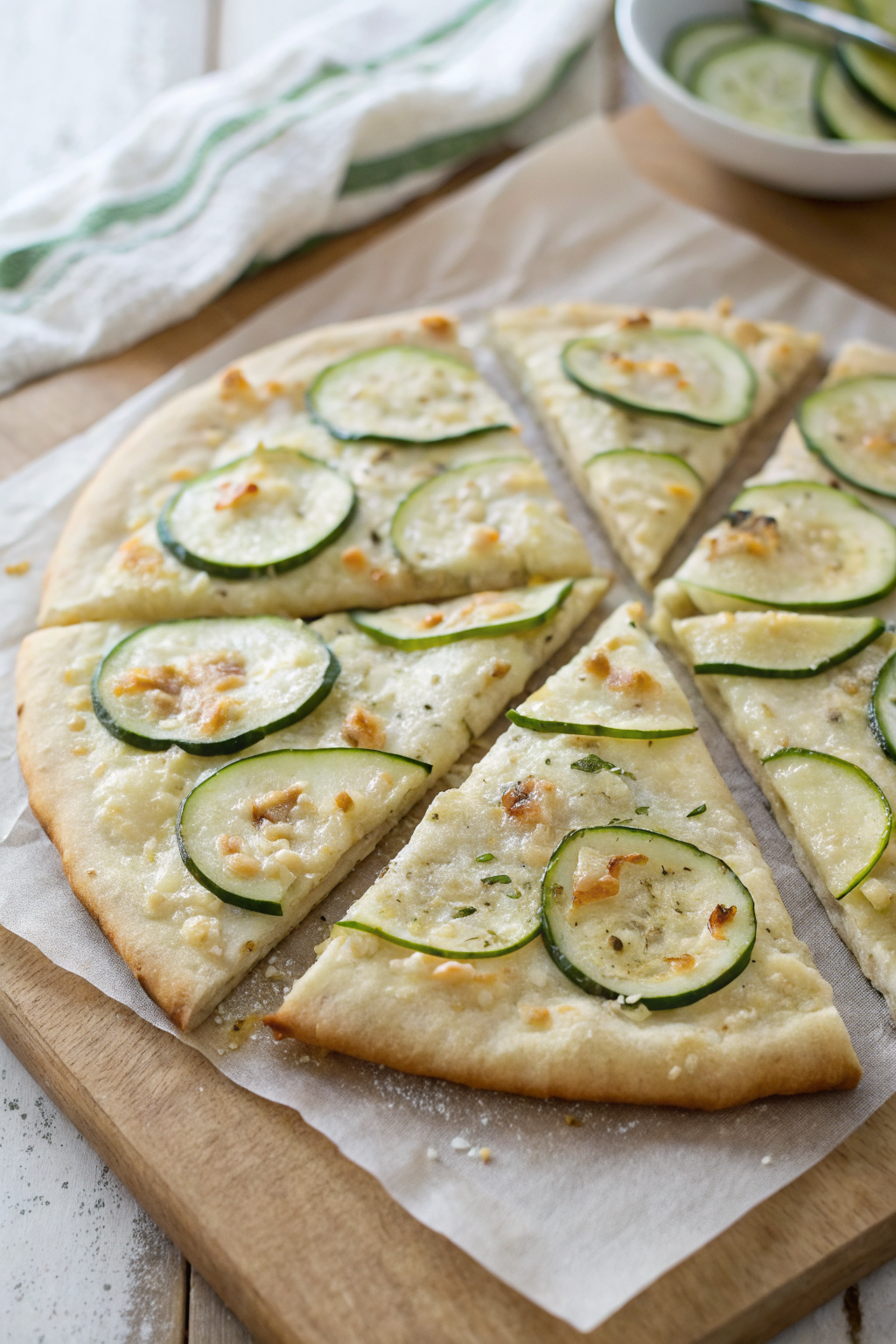 Zucchini Grilled Pizza Recipe