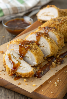 Baked Crunchy Hot Honey Chicken Recipe