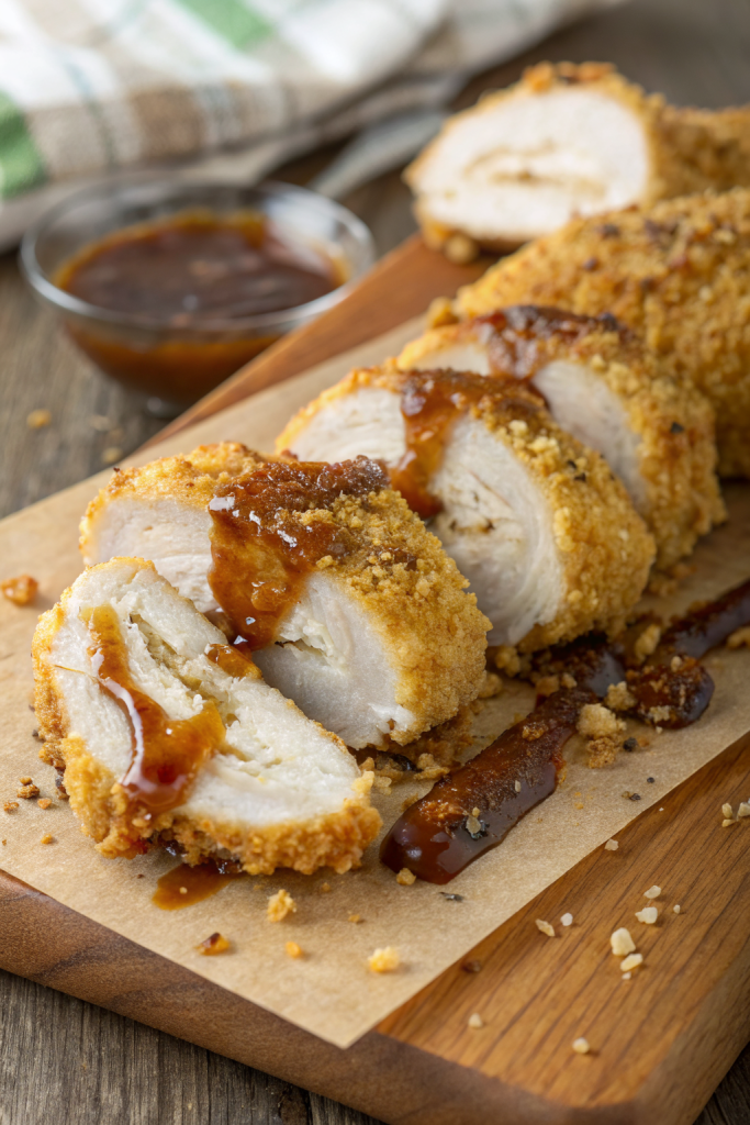 Baked Crunchy Hot Honey Chicken Recipe