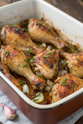 Baked Lemon Butter Chicken Recipe