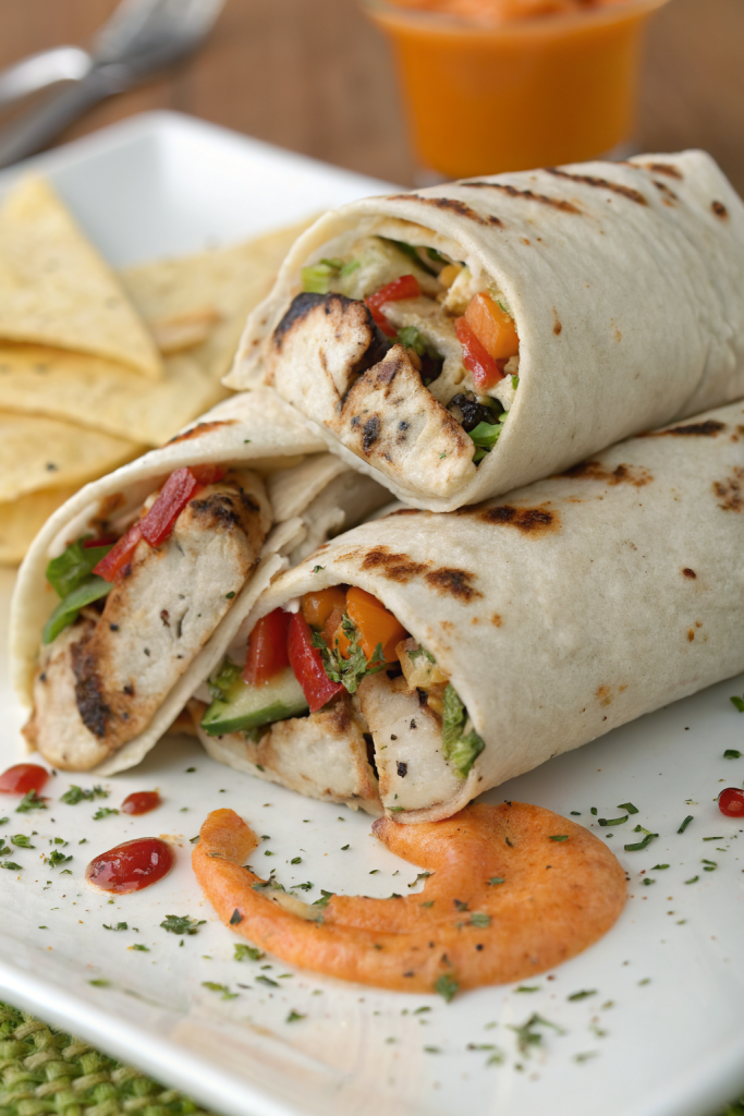 Chicken Shawarma with Creamy Garlic Sauce