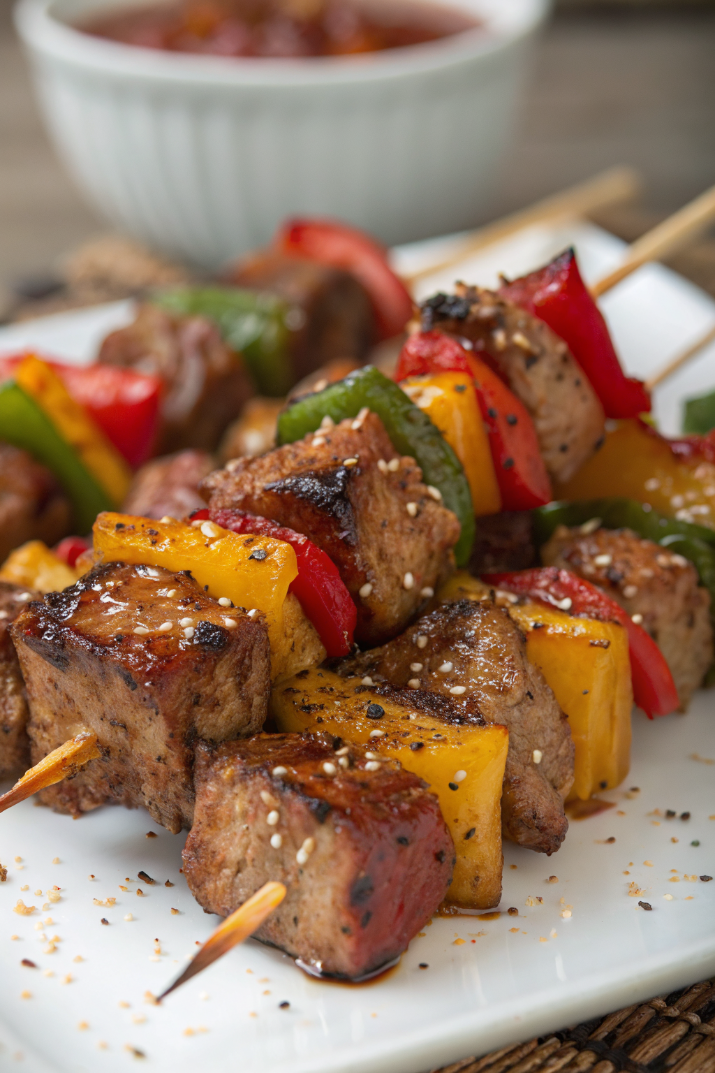 Chinese chicken on a stick Recipe