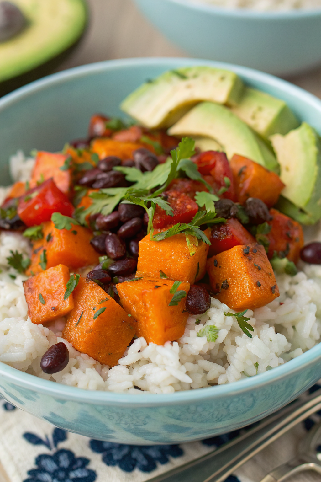Chipotle Roasted Butternut Squash and Black Beans
