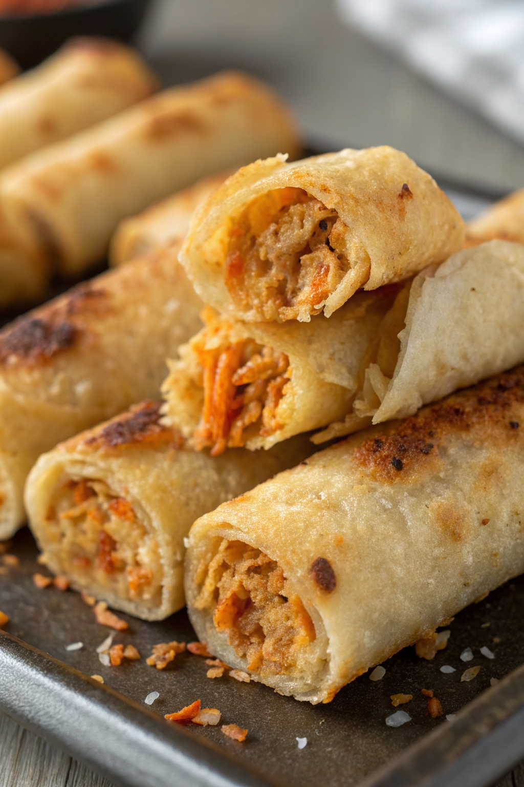 Crispy Chicken Wraps Recipe