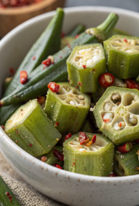 Crunchy Pickled Okra Recipe