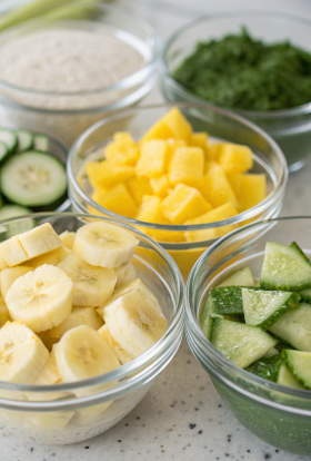 Cucumber Pineapple Smoothie Recipe