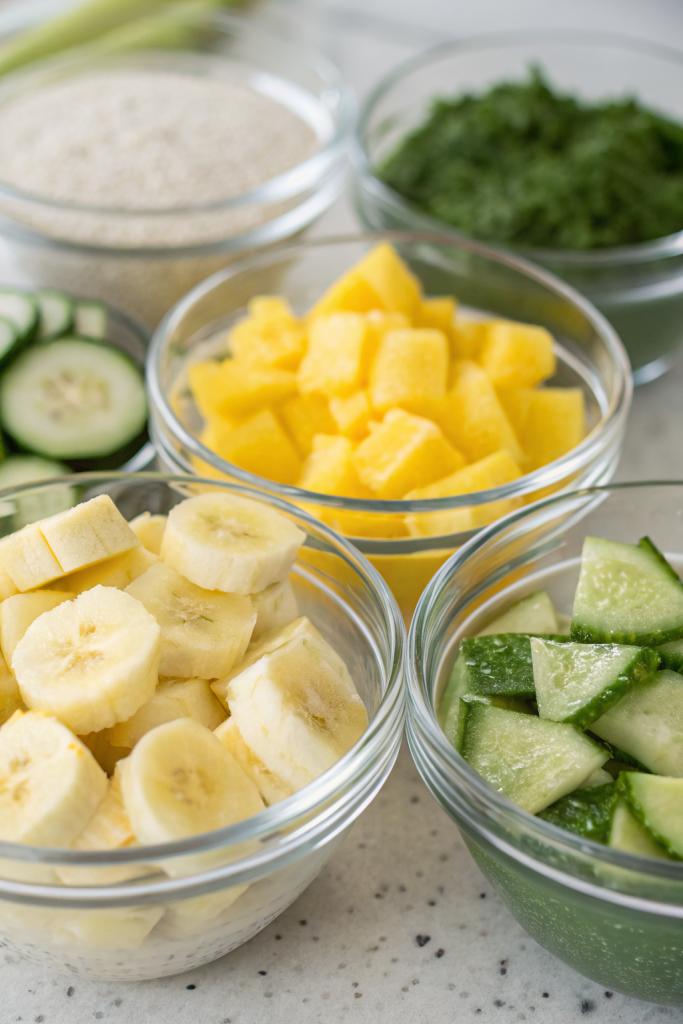 Cucumber Pineapple Smoothie Recipe