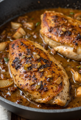 Garlic Butter Baked Chicken Breast Recipe