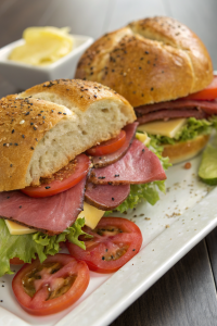 Grilled Chicken Cordon Bleu Sandwich Recipe