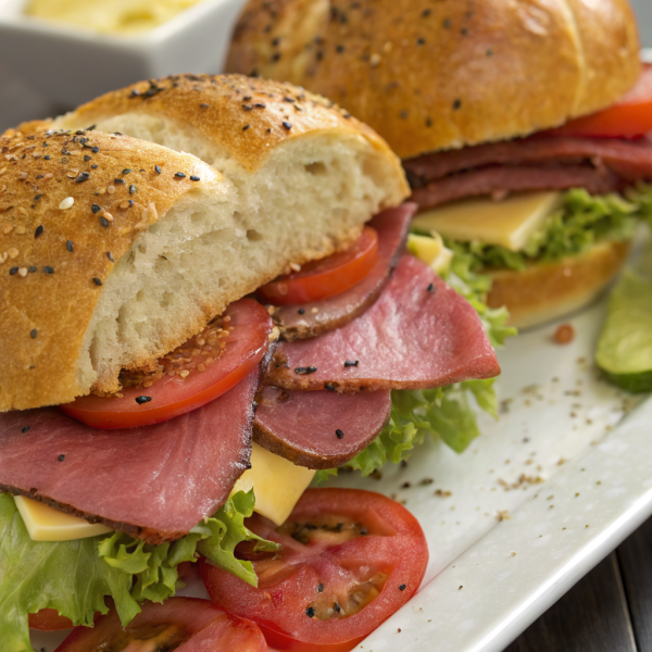 Grilled Chicken Cordon Bleu Sandwich Recipe