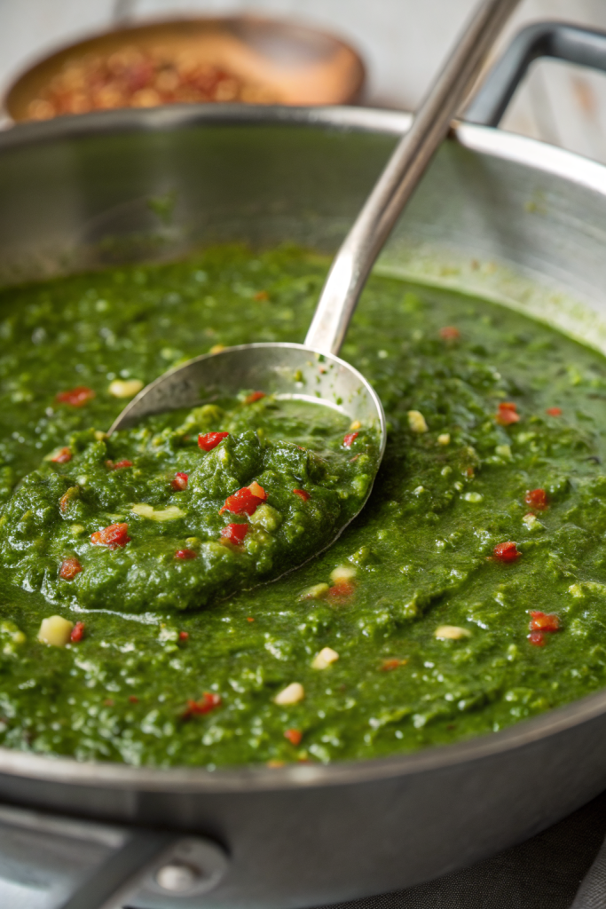 Hatch Chile Green Sauce for Enchiladas
