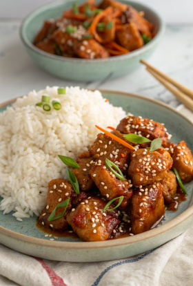 Honey Garlic Chicken Bites Recipe