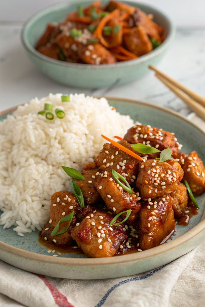 Honey Garlic Chicken Bites Recipe