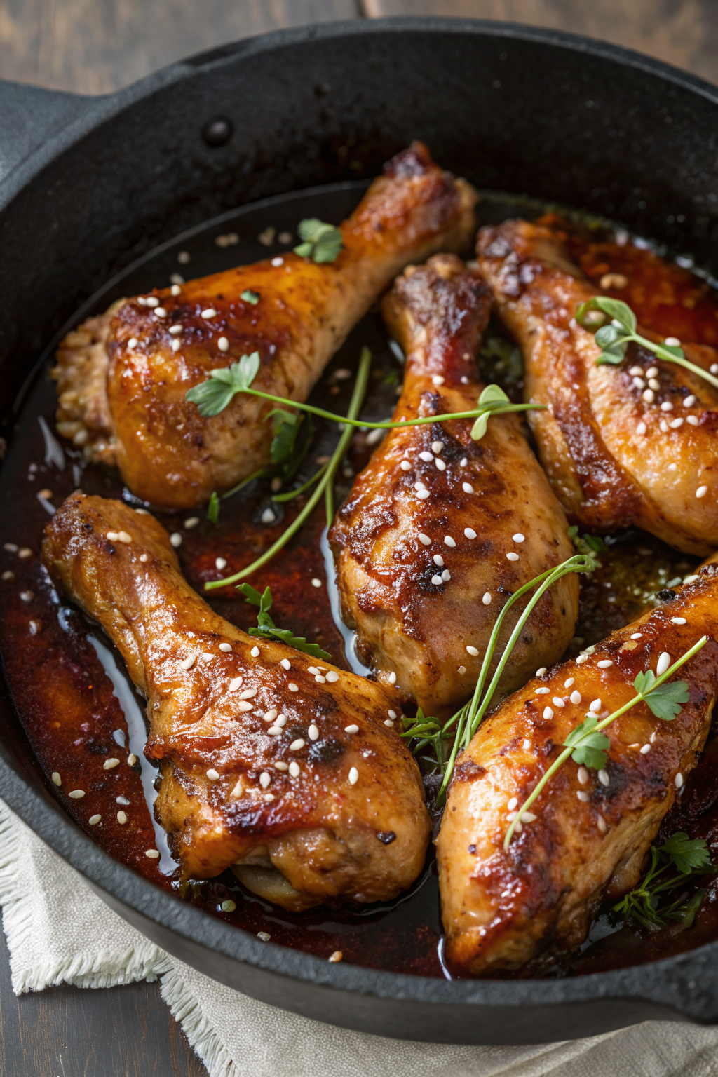 Honey Soy Chicken Thighs Recipe