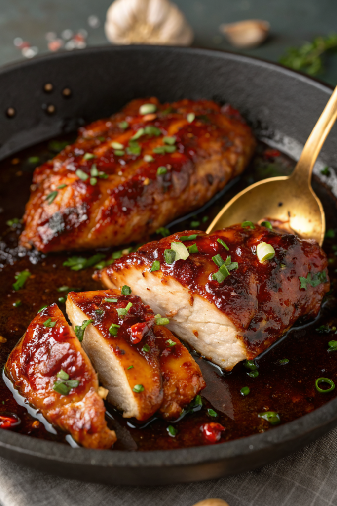 Hot Honey Baked Chicken Breasts Recipe