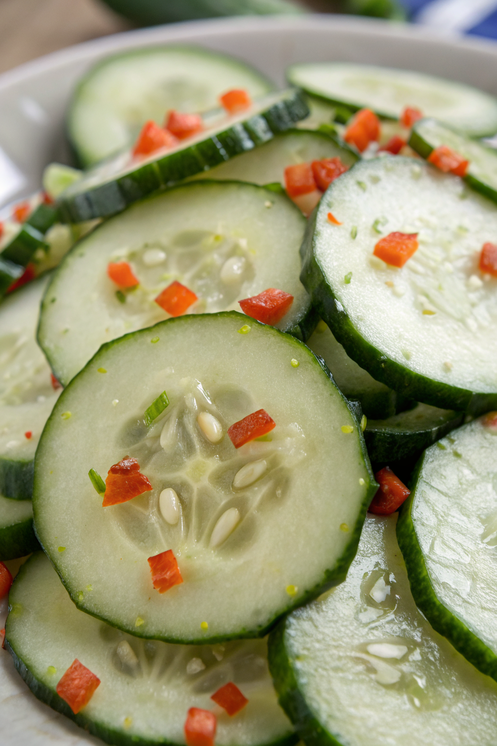 Mexican-style cucumbers Recipe