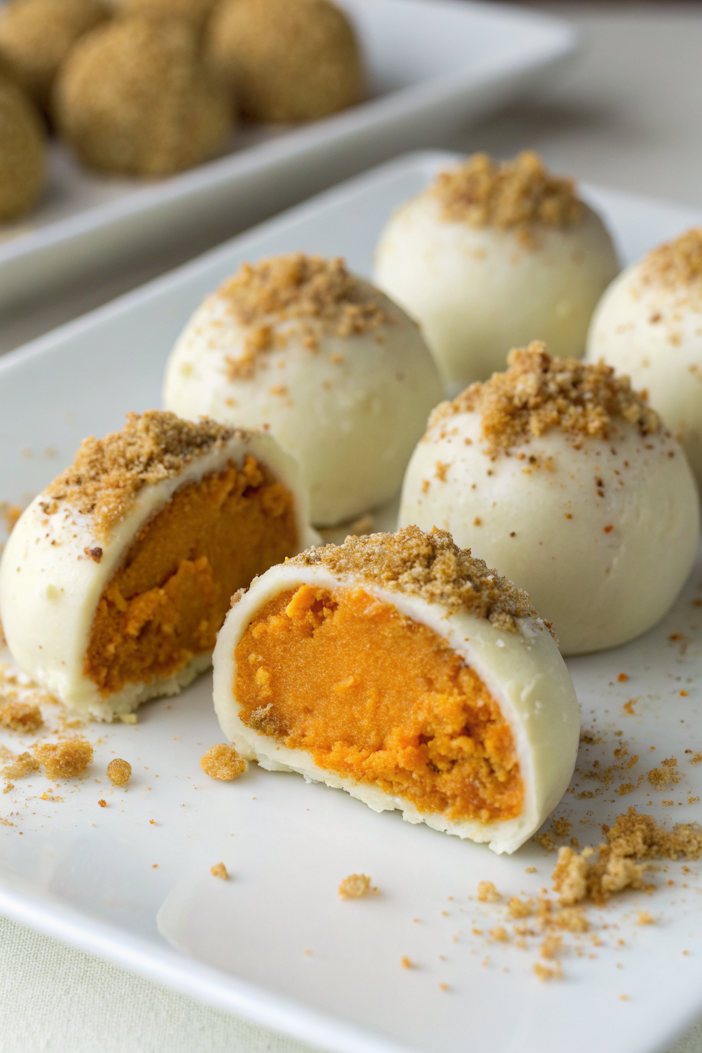 No Bake Pumpkin Cheesecake Balls Recipe
