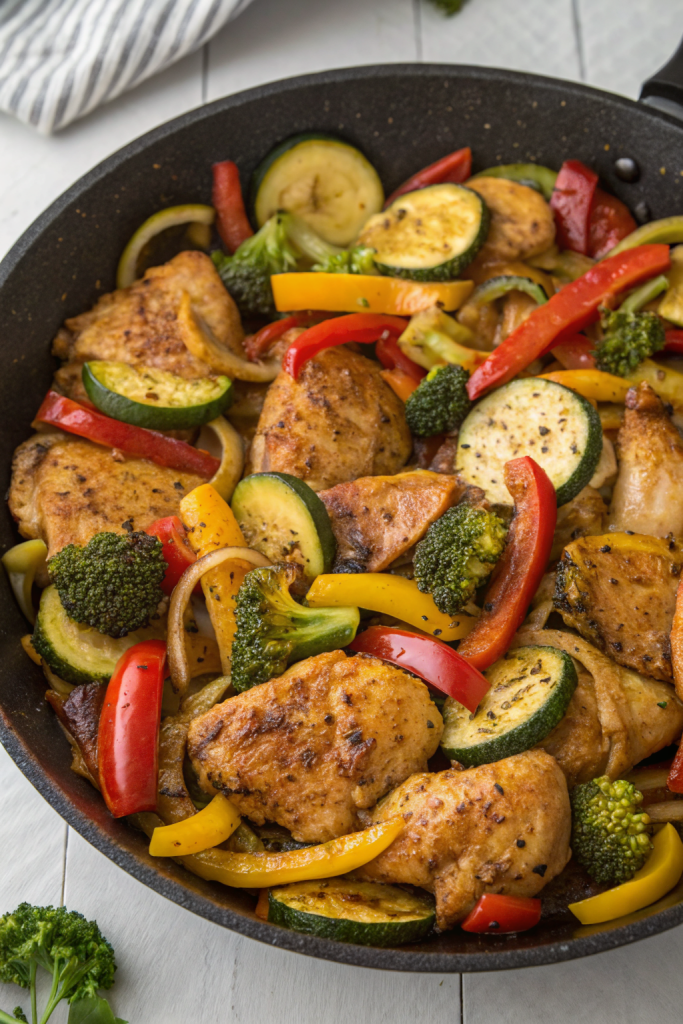 One Pot Chicken Vegetables Recipe