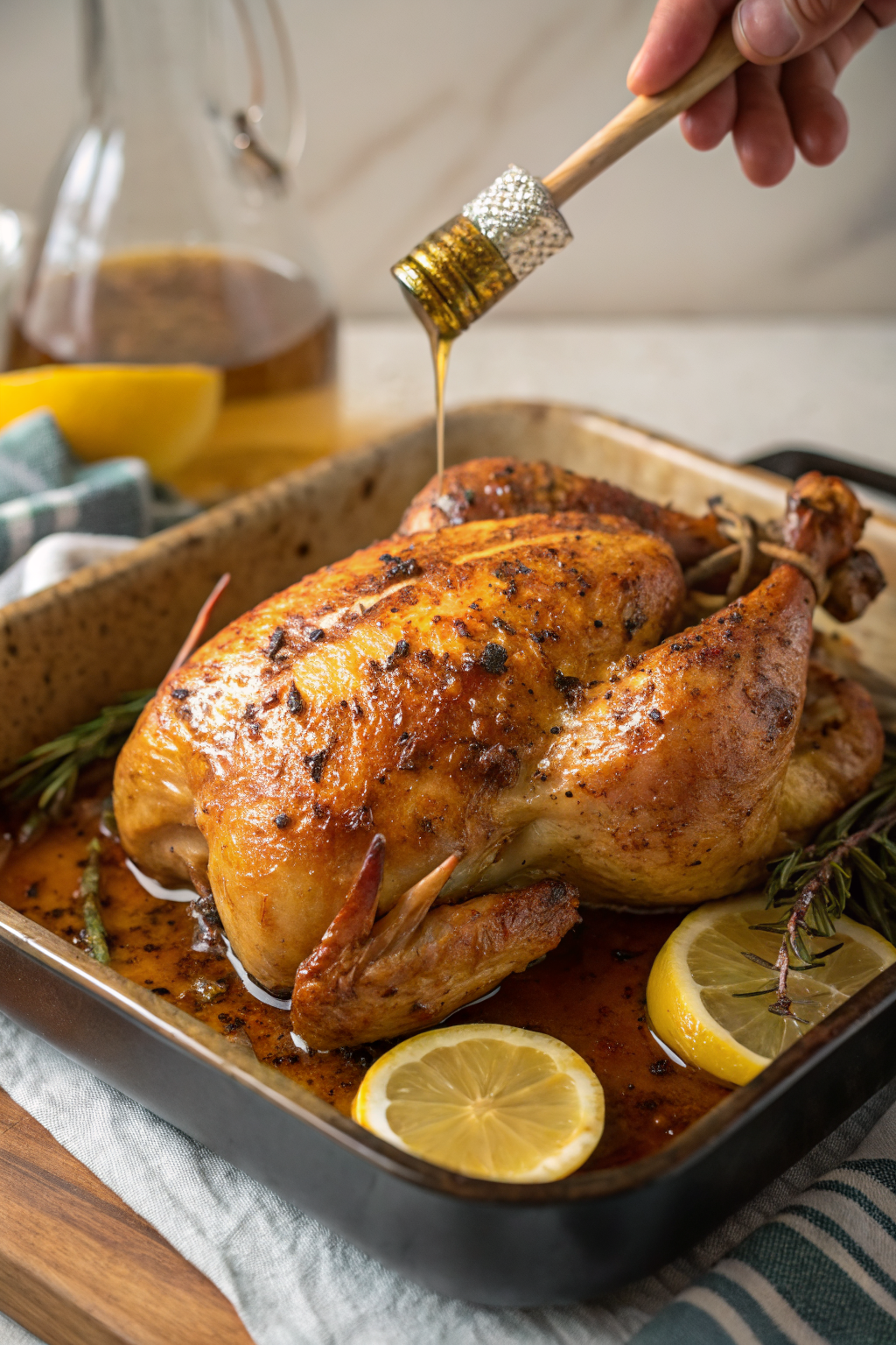 Oven Roasted Garlic Butter Chicken Recipe